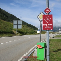 Gotthard Pass mit dem Fahrrad