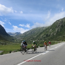 Gotthard Pass mit dem Fahrrad