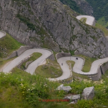 Gotthardpass mit dem Fahrrad, Tremola