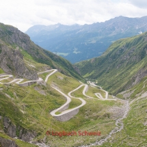 Gotthard Pass mit dem Fahrrad, Tremola