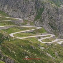 Gotthard Pass mit dem Fahrrad, Tremola