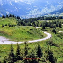 Große Scheidegg mit dem Fahrrad