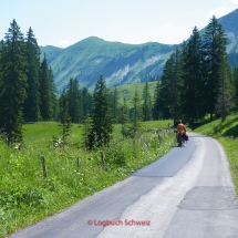 Habkern - Lombachalpe mit dem Fahrrad