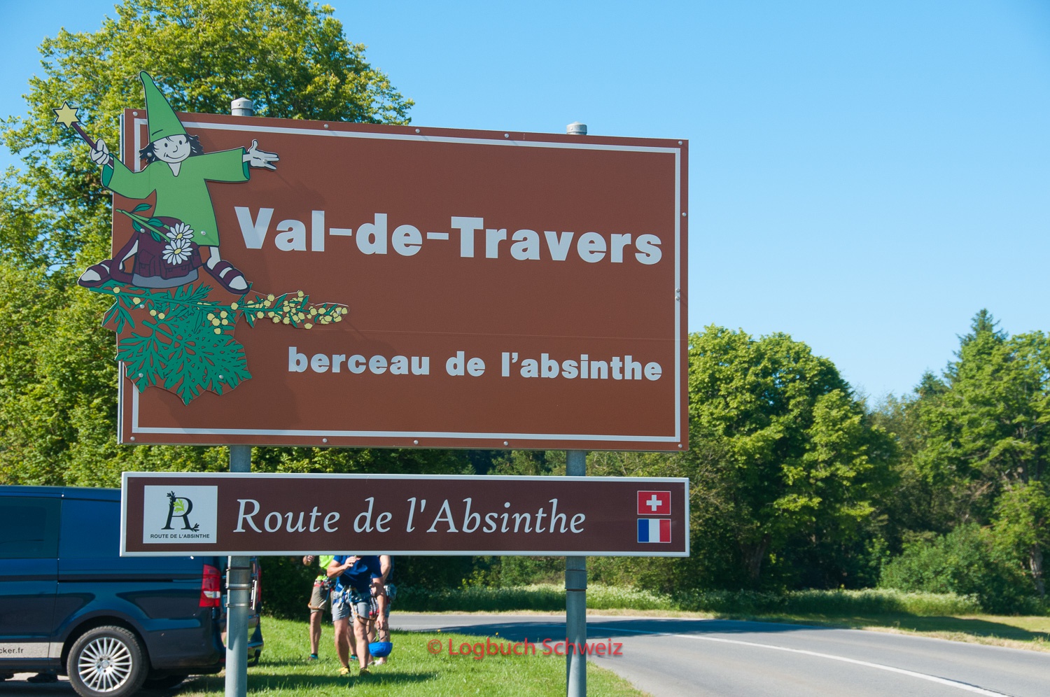 Anfahrt vom Val de Travers