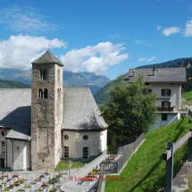 Lukmanier Pass mit dem Fahrrad, Mendel