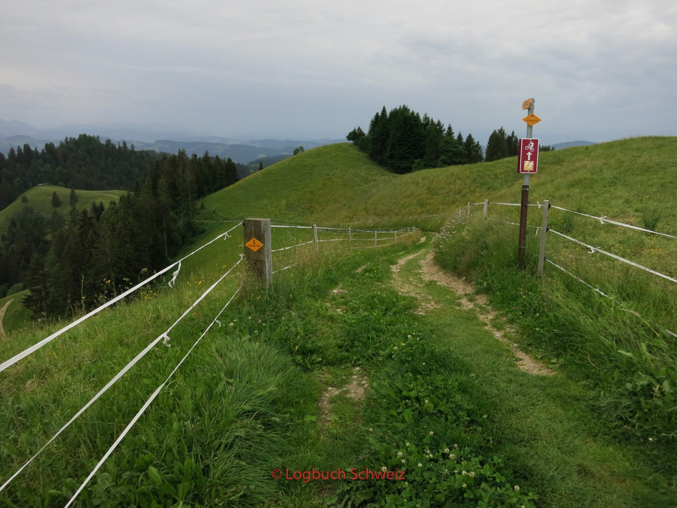 Lüderenalp mit dem Fahrrad
