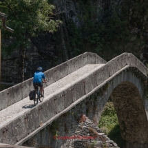 Maggia Tal mit dem Fahrrad