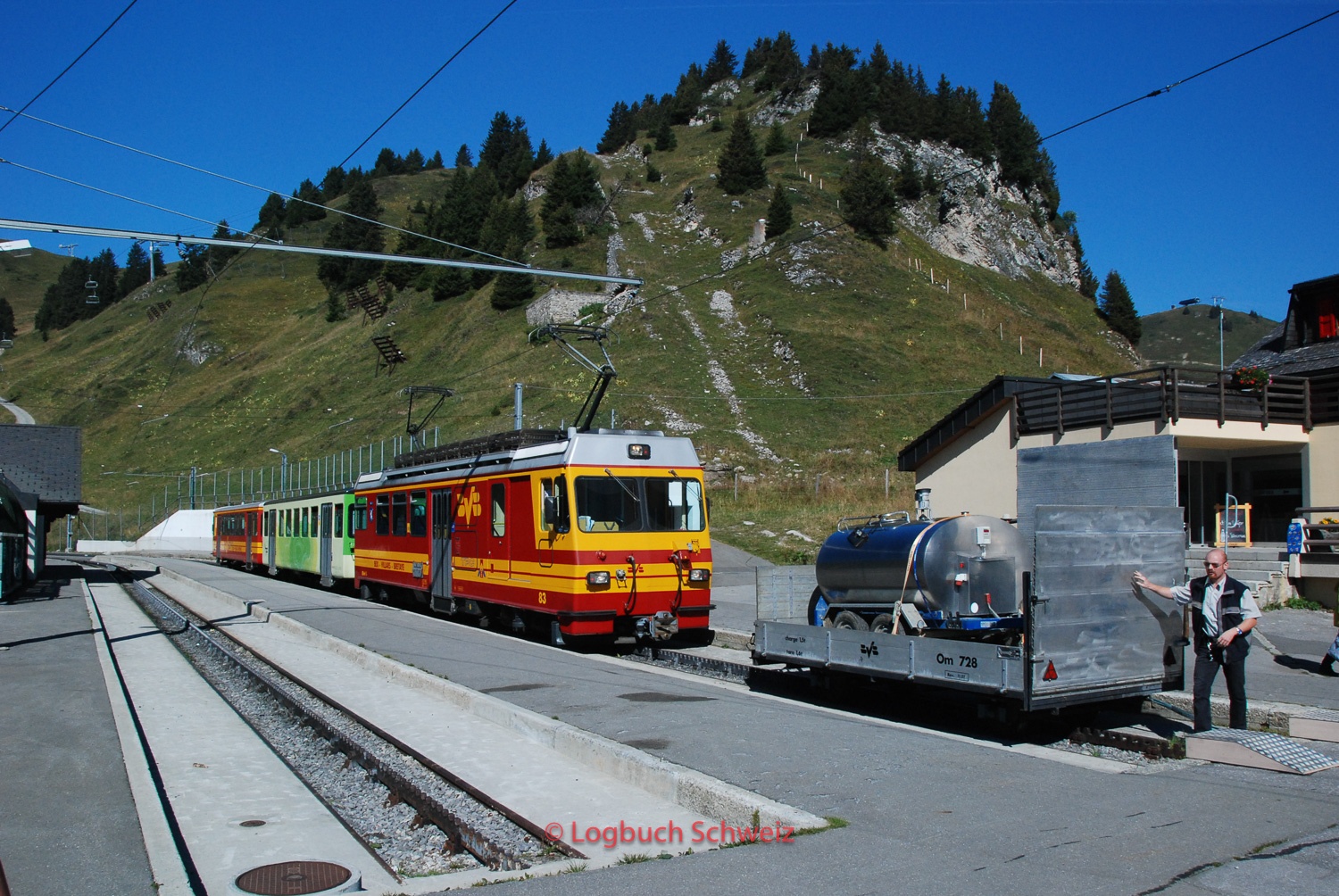 Bex–Villars–Bretaye-Bahn, Waadt