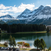 Arosa - Chur, Fahrradtour