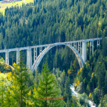 Arosa - Chur, Fahrradtour