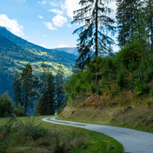 Arosa - Chur, Fahrradtour