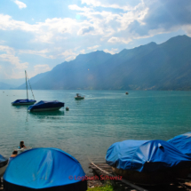 Brienzersee Fahrradtour, Iseltwald, Giessbachfälle