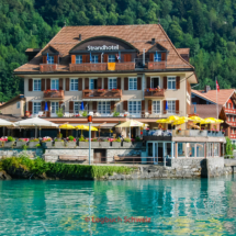 Brienzersee Fahrradtour, Iseltwald, Giessbachfälle