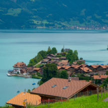 Brienzersee Fahrradtour, Iseltwald, Giessbachfälle