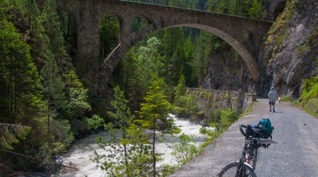 Landwasser und Landquart Radtour
