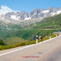 Furkapass mit dem Fahrrad