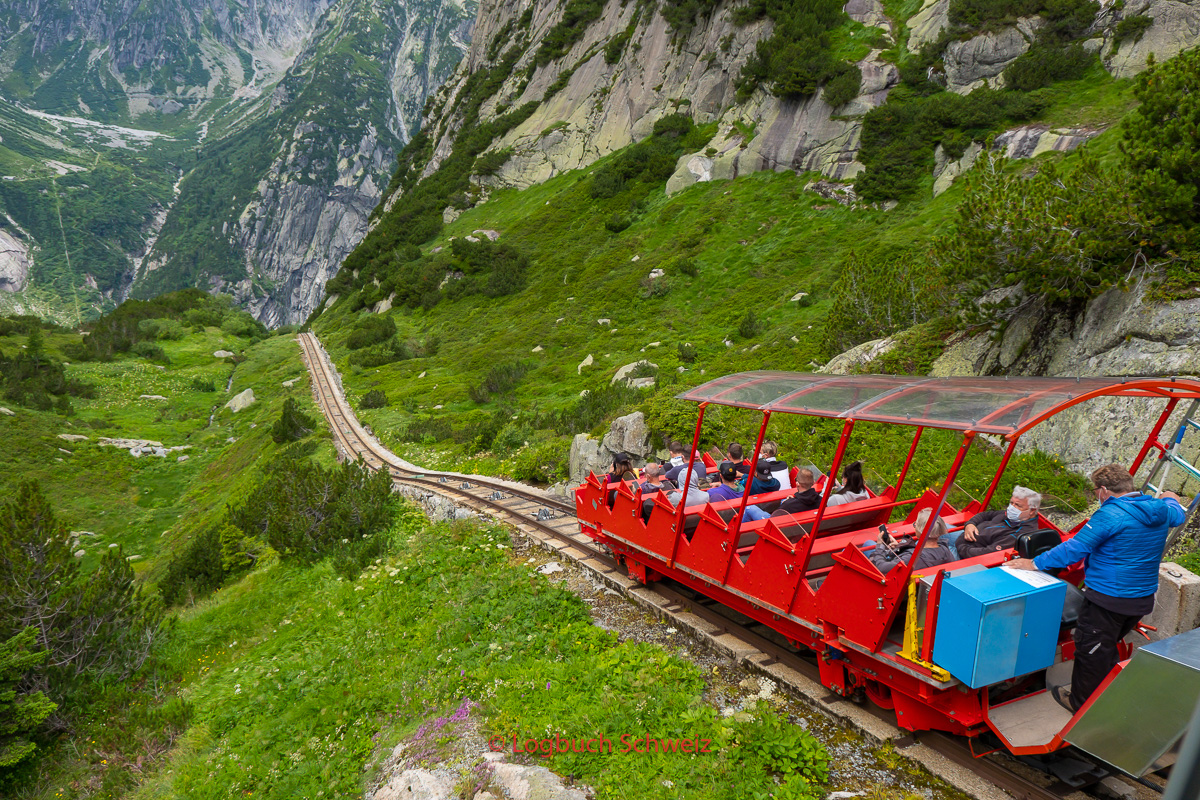 Fahrt Mit Der Spektakulären Gelmerbahn Im Berner Oberland › Logbuch ...