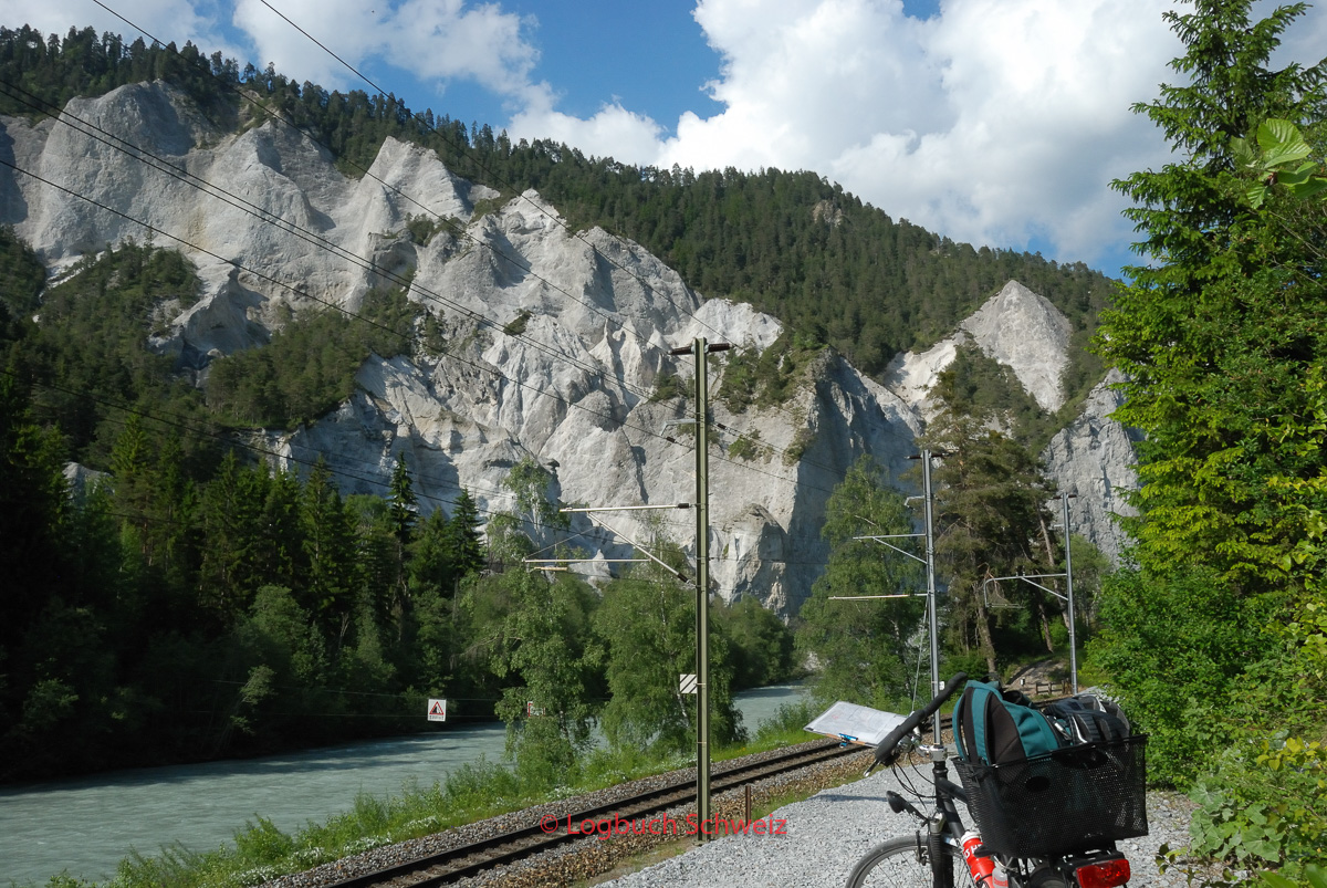 Glacier Express, Ruinaulta, Vorderrheinschlucht