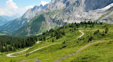 Große Scheidegg mit dem Fahrrad