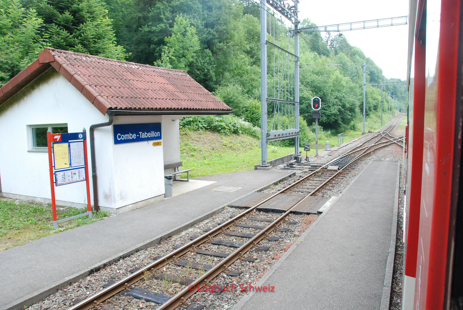 Jura Südfuß, Chemin de fer du Jura, Combe Tabeillon