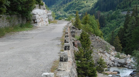 Lukmanierpass mit dem Fahrrad