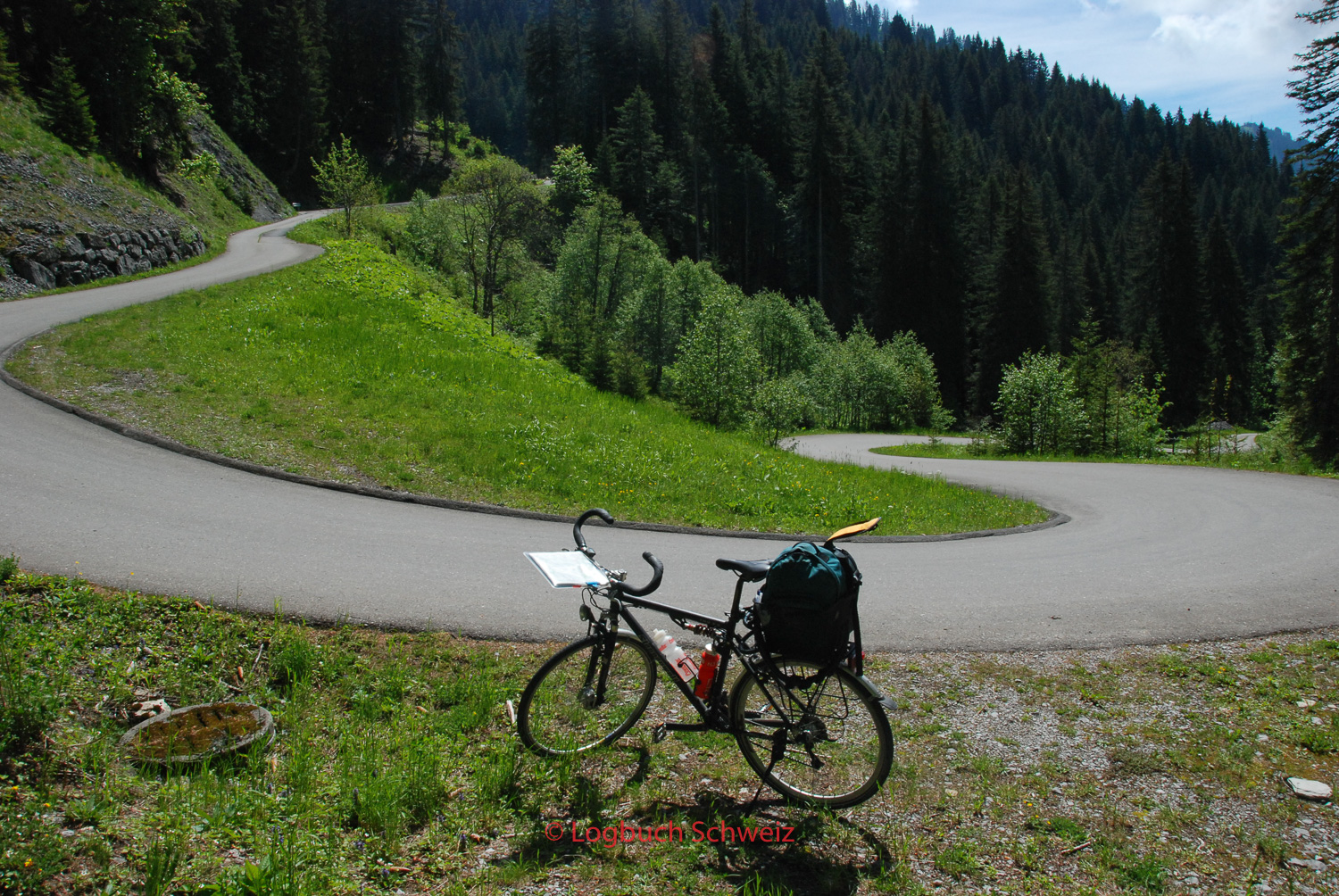 Mittelberg Pass mit dem Fahrrad