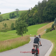 Napfbergland mit dem Fahrrad, rund um den Napf