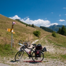 Hilferenpass mit dem Fahrrad