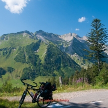 Glaubielenpass mit dem Fahrrad