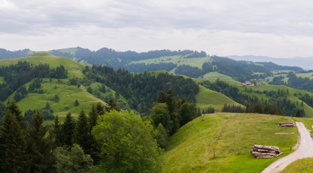 Lüderenalp Emmental mit dem Fahrrad