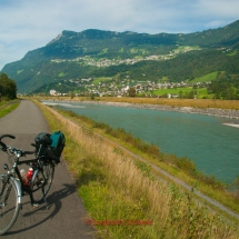 Chur - Vaduz Radtour