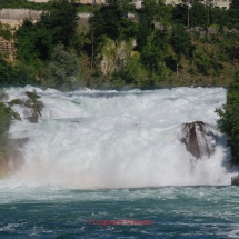 Rheinfall bei Schaffhausen und bei Neuhausen