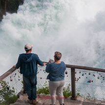 Rheinfall bei Schaffhausen und bei Neuhausen