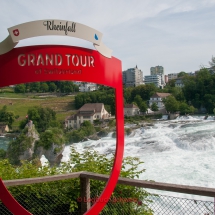 Rheinfall bei Schaffhausen und bei Neuhausen