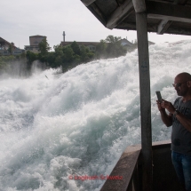 Rheinfall bei Schaffhausen und bei Neuhausen