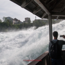 Rheinfall bei Schaffhausen und bei Neuhausen