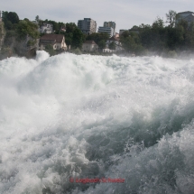 Rheinfall bei Schaffhausen und bei Neuhausen