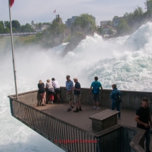 Rheinfall bei Schaffhausen und bei Neuhausen