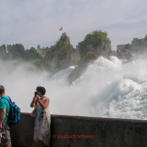 Rheinfall bei Schaffhausen und bei Neuhausen