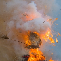 Sechseläuten mit Zug der Zünfte, Böögg Verbrennung