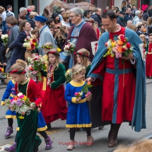 Sechseläuten mit Zug der Zünfte, Böögg Verbrennung