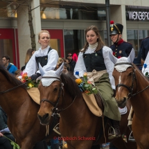 Sechseläuten mit Zug der Zünfte, Böögg Verbrennung