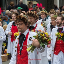 Sechseläuten mit Zug der Zünfte, Böögg Verbrennung