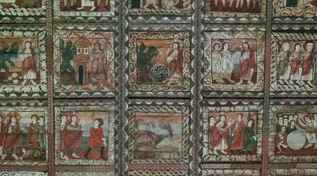 Zillis, romanische Bilderdecke